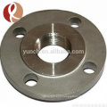 Factory supply titanium threaded flange price per gram